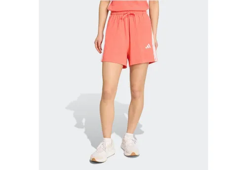 ADIDAS SPORTSWEAR W 3S SJ SHO Damen Shorts, Gr. M, Weiß - Sportliche Damen Shorts aus 93% Baumwolle für höchsten Tragekomfort. Die klassischen 3-Streifen sorgen für einen authentischen Sportstyle, ideal für Freizeit und Training.