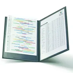 3L Djois Selbstklebetasche DIN A4 Transparent PP (Polypropylen) 120 Mikron 10 Stück