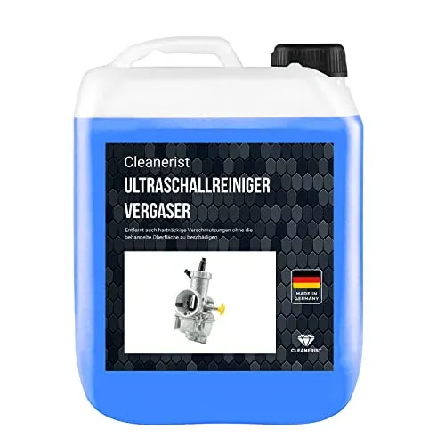 Cleanerist 5L Ultraschallreiniger für Vergaser und Autoteile - Kommerzielle Entfettungsmittel, kraftvoll gegen Schmutz, Öl & Fett – ideal für die gründliche Reinigung von Vergasern und Motorteilen im Ultraschallgerät.