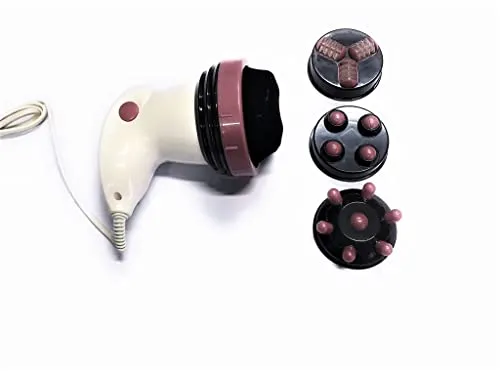 TEMPO DI SALDI Tragbares Massagegerät gegen Cellulite mit 4 rotierenden Köpfen