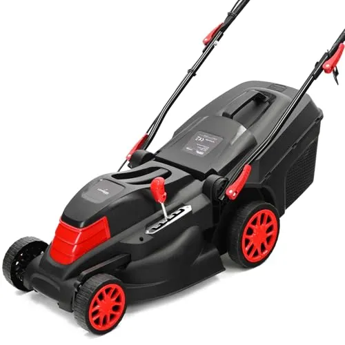 LEHMANN Elektro-Rasenmäher 1600 W, 38 cm Schnittbreite