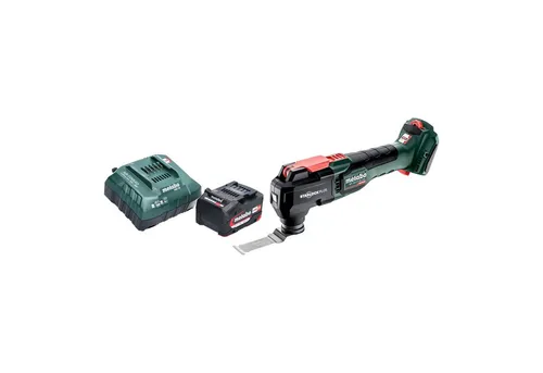 Metabo MT 18 LTX BL QSL Multitool 18 V mit Akku und Ladegerät - Vielseitiges Multitool für anspruchsvolle Anwendungen, inklusive leistungsstarkem 4,0Ah Akku und Ladegerät. Ideal für professionelle Projekte.