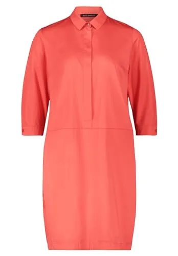 Betty Barclay Maxikleid - Elegantes Maxikleid von Betty Barclay, knielang mit 3/4-Ärmeln und Hemdkragen. Ideal für besondere Anlässe, bietet es eine figurumspielende Passform und praktische Nahttaschen.