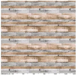 ANRO Abwaschbare Tischdecke Oval Holzoptik 200 x 140 cm von ANRO