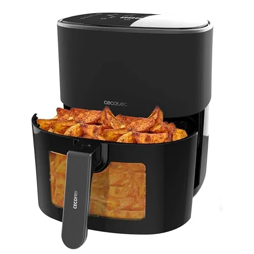 Cecotec Heißluftfritteuse Cecofry Fantastik Window 6500, 1700 W, 6,5L