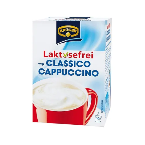 Krüger Cappuccino Classico Laktosefrei von Kaffee-Instant