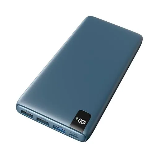 ADDTOP Power Bank 20000mAh – Schnellladegerät mit 4 Ausgängen und LED-Anzeige