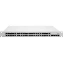 Meraki MS250-48LP-HW PoE-Switch - L3 Cloud-Managed 48x GigE Switch mit 370W PoE, ideal für moderne Netzwerkinfrastrukturen in Unternehmen.