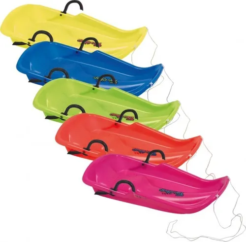 Nijdam Sledge Plastic Twister Schlitten Rosa Kinder Rosa One Size