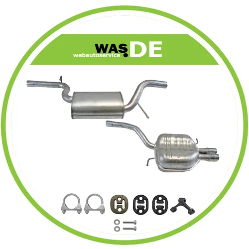 Auspuffanlage für VOLKSWAGEN PASSAT SEDAN/Variant/Coupe 1.8 / 2.0 Auspuff