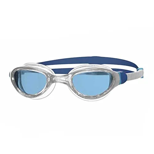 Zoggs Phantom 2.0 Schwimmbrille, White/Blue/Tint, Einheitsgröße