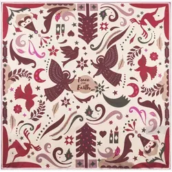 Nicki-Tuch Premium Mehrfarbig 53x53 cm von Codello von CODELLO