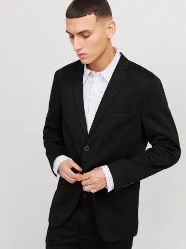 JACK & JONES Herren Jjejaxon Jersey Blazer Anzugjacke, Black - Elegante Anzugjacke aus leichtem, dehnbarem Jersey für optimalen Komfort und einen stilvollen Look. Ideal für besondere Anlässe oder den Alltag.