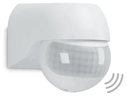 Bewegungsmelder 12 Meter Reichweite max.1000W Kunststoff IP44 weiß Telefunken