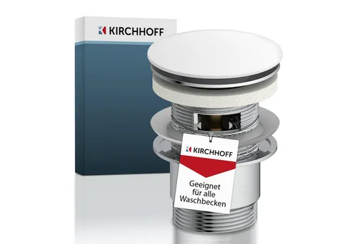 Kirchhoff Design-Ablaufventil mit Überlauf