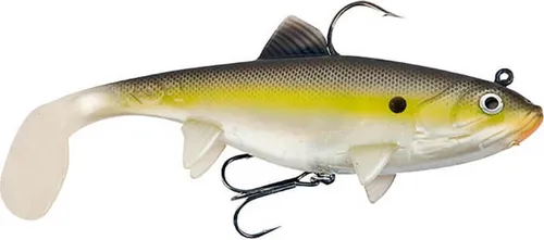 Fox Rage Replicant wobble - Gummifisch Swimbait, Farbe:UV Original Roach, Länge / Gewicht:23cm - 155g