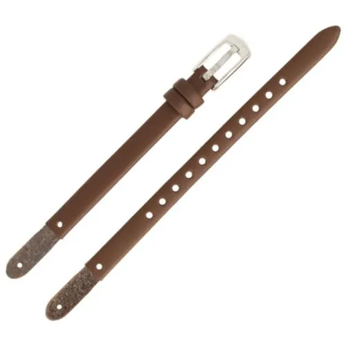 Fossil Uhrenarmband 08mm Leder Braun von Fossil