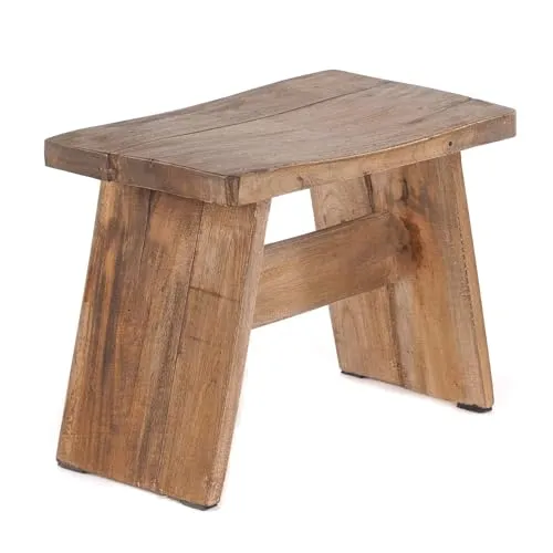 DESIGN DELIGHTS Rustikales Sitzbänkchen SCHEMEL 40