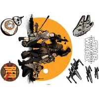 Komar Deko-Sticker Star Wars Resistance 50 cm x 70 cm