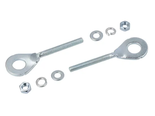 Set: 2x Kettenspanner für Schwinge, verstärkte Ausführung - für Simson S51, S50,