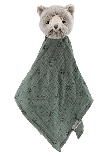Sterntaler Schmusetuch L Katze Lilly - Schnuffeltuch für Babys aus weichem Flausch mit Katzchen-Motiv, ideal als Einschlafhilfe und Spielgefährte. Pflegeleicht und hochwertig verarbeitet, perfekt als Geschenk zur Geburt oder Taufe.