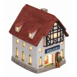 Dekohaus, Mehrfarbig, Keramik, 14x16x11 cm - Stilvolles Dekohaus aus Keramik in bunten Farben, ideal für kreative Wohnakzente. Mit einer kompakten Größe von 14x16x11 cm passt es perfekt in jedes Zuhause. Perfekt für die Kategorie Kunst.