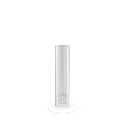 höfats - Spin 90 | 900 Ersatzglas für Tischkamin - Ersatzglas für höfats SPIN 90 | 900, hitzebeständiges Borosilikatglas mit 2,5 mm Dicke. Ideal für sicheren Betrieb und ansprechende Optik. Genießen Sie die Flammen in vollem Glanz!