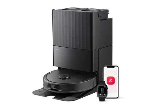 Roborock QV 35S Staubsauger Roboter mit 10.000Pa Saugkraft in schwarz von Roborock