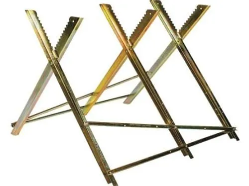 TrendLine Metall-Sägebock bis 150 kg - Robuster Sägebock für bis zu 150 kg, ideal für präzises Sägen und stabile Unterstützung bei Holzarbeiten.