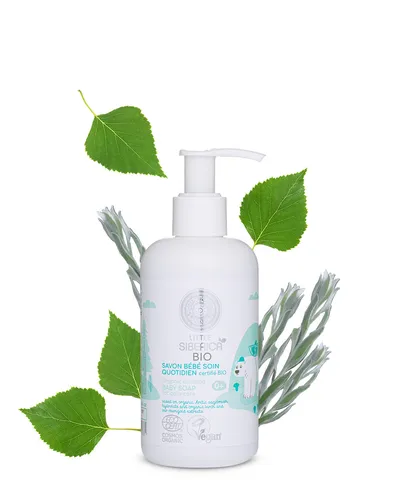 Natura Siberica Little Siberica. Organic certified Baby soap for daily care, 250