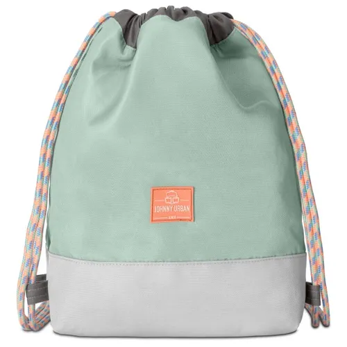 Johnny Urban Kid's Junior Nino Sporttasche 7 l Grün - Praktischer Kinder-Turnbeutel mit Kordelzug in grün. Hergestellt aus beschichtetem, PFC- und PFAS-freiem Material. Ideal für den Alltag und sportliche Aktivitäten. Entdecken Sie weitere Produkte von Johnny Urban!