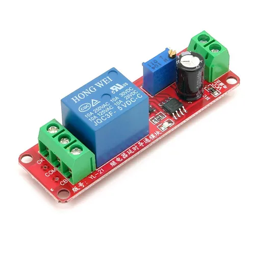 5V 1 Kanal Relais Modul mit Einschaltverzögerung