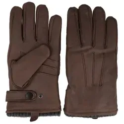 Strellson Lederhandschuhe Braun – Stilvoll und Komfortabel
