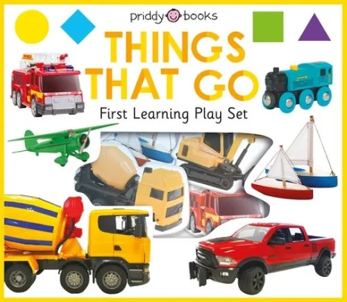 First Learning Play Set: Things That Go (First Learning Play Sets) [Board Book]