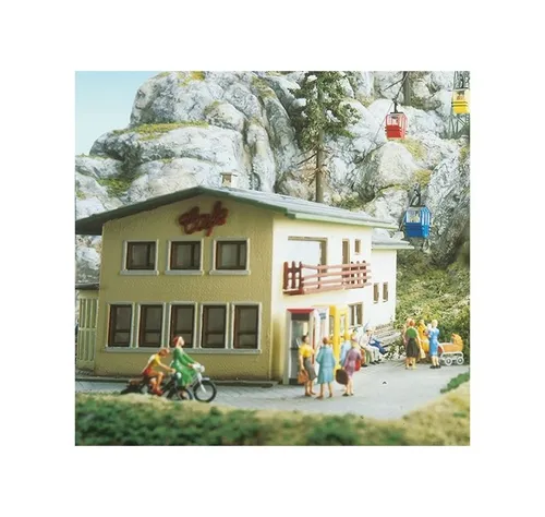 BRAWA 6290 Gebäudebausatz Kanzelwandbahn, Berg- und Talstation, Spur H0