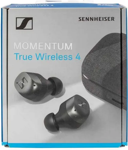 Sennheiser MOMENTUM True Wireless 4 - Smart Earbuds mit Bluetooth 5.4, 30 Std. Akkulaufzeit, ergonomischem Design und kristallklarem Klang mit Adaptive ANC