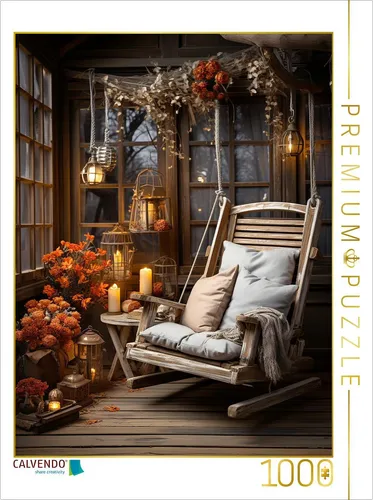 CALVENDO Puzzle Adventszeit | 1000 Teile - Hochwertiges 1000 Teile Puzzle in der Größe 64x48cm. Ideal als Geschenk für die ganze Familie. Erlebe stundenlangen Spaß beim Zusammensetzen des einzigartigen Motivs!