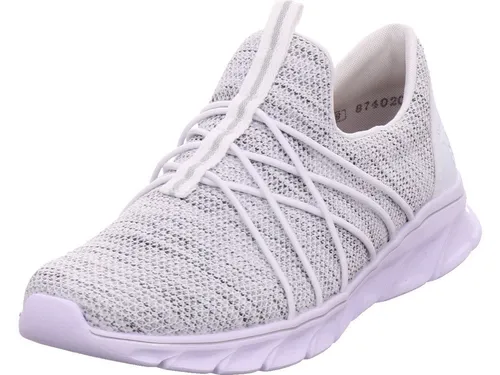 Rieker Damen Halbschuhe 54071 - Slipper & Mokassins für Damen, locker und leicht mit Elastikeinsatz für optimalen Tragekomfort.