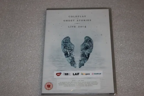 Coldplay - Ghost Stories - Live 2014 CD+DVD NEW SEALED POLISH RELEASE