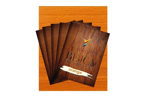 rekol Kreativset 5x18g Holzbeize Möbelbeize Trockenbeize Pulverbeize, orange