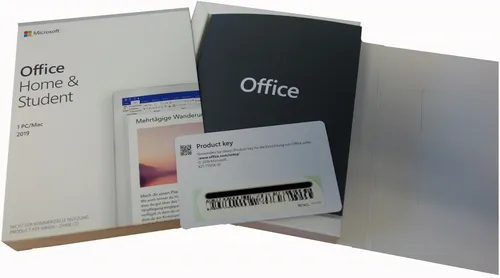 Microsoft Office Home and Student 2019 - English - Office Paket für 1 PC/Mac, ideal für Schüler und Studenten, bietet umfassende Funktionen für produktives Arbeiten in Englisch.