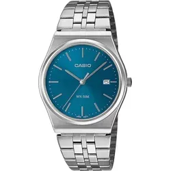 Casio Mtp-b145d-2a2vef Armbanduhr - Stylische Herrenarmbanduhr mit blauem Zifferblatt, ideal für den Alltag und besondere Anlässe.