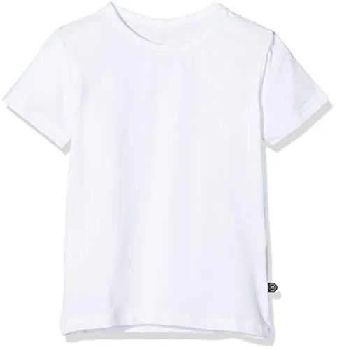 MINYMO Jungen Basic 32 -T-Shirt (2-Pack), Weiß, 134 EU