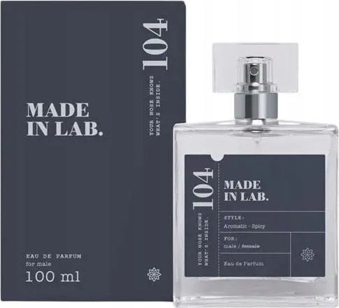 LAB 104 MEN EAU DE PARFUM für Männer 100 ml