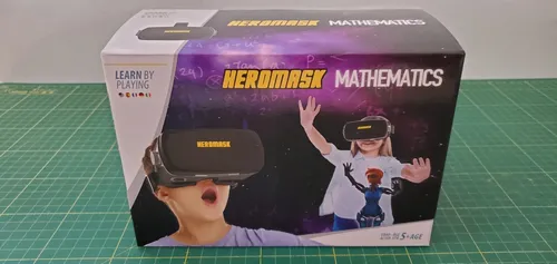 Heromask: VR Headset mit Mathe Spielen für Kinder