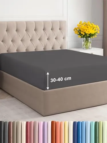 Spannbettlaken 200x200 cm