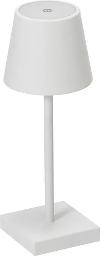 Dehner LED Solarleuchte Dyan, dimmbar - Solarleuchte für drinnen und draußen, 30 cm hoch, warmweißes Licht, dimmbar mit Touch-Funktion, ideal für gemütliche Atmosphäre und stimmungsvolle Akzente.