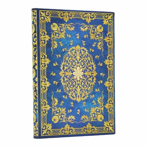 Silk Sky (Guiding Star) Mini Unlined Hardcover Journal (Elastic Band Closure)