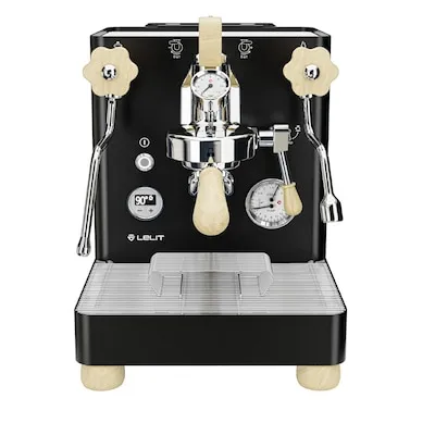 Lelit Bianca V3 (PL162T V3 Black) Siebträgermaschine - Hochwertige Siebträgermaschine mit dualer Boiler-Technologie für perfekten Kaffeegenuss und präzise Temperaturkontrolle.