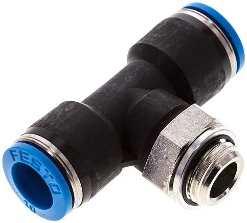 QST-G1/4-10 (186163) T-Steckverschraubung Baugröße:Standard Nennweite:8,0mm